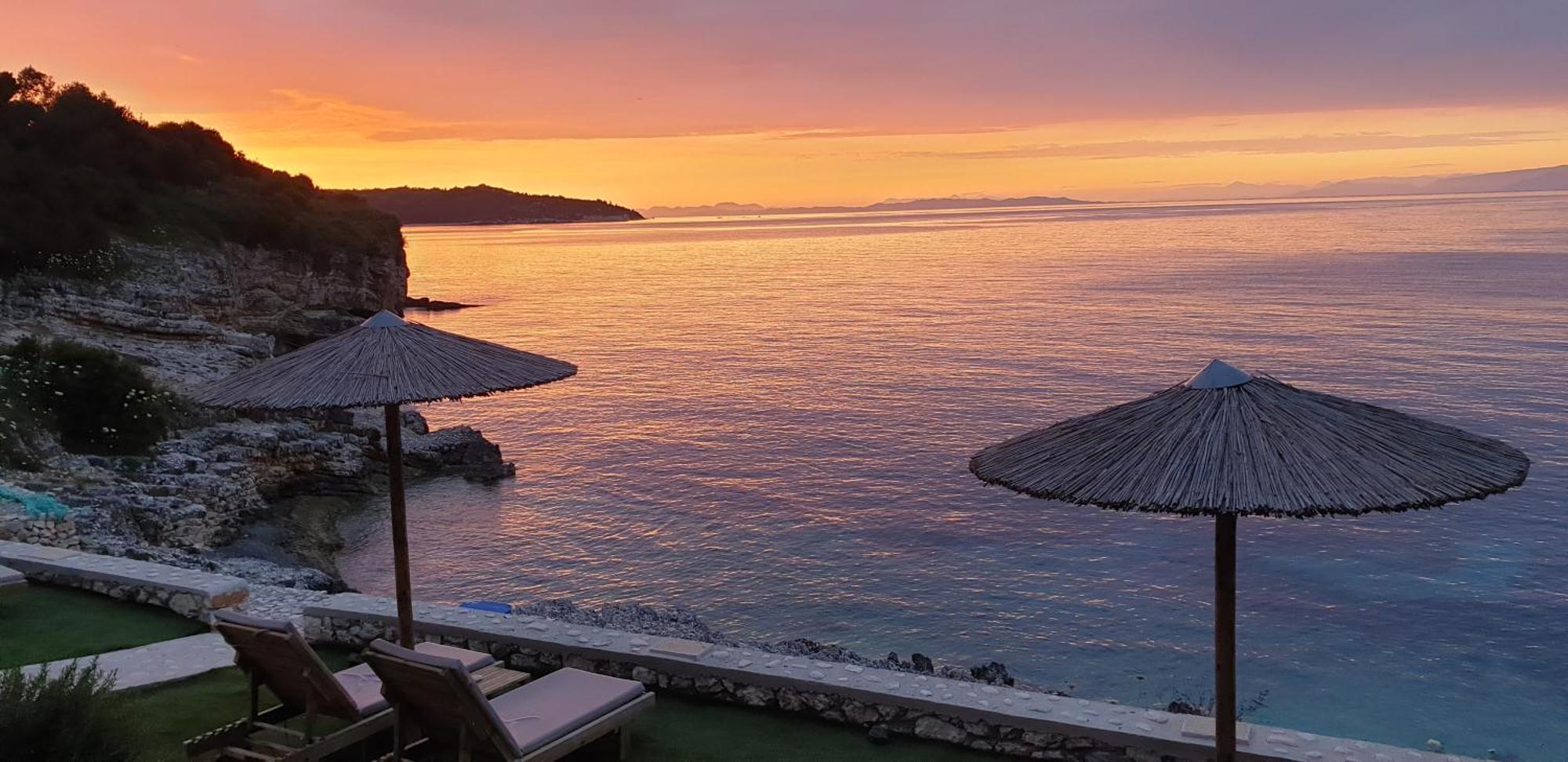 Paxos Sunrise Villas Gaios Buitenkant foto